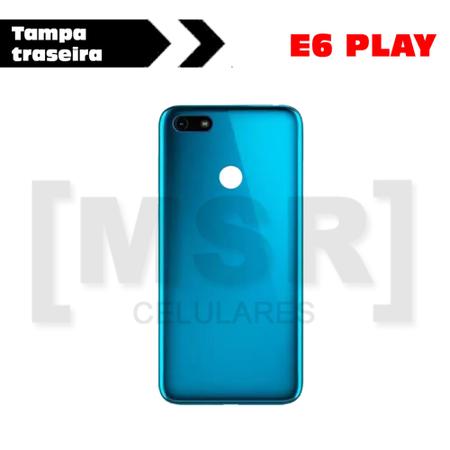 Imagem de Tampa traseira celular MOTOROLA modelo E6 PLAY