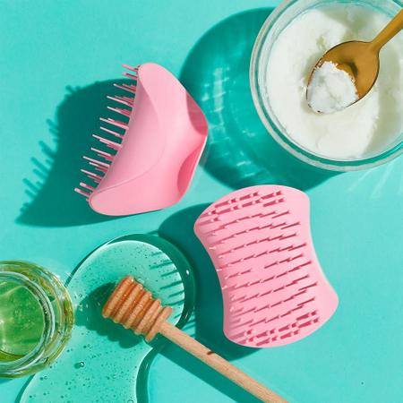 Imagem de Tangle Teezer Scalp Exfoliator Escova para Esfoliar Rosa