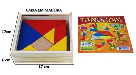 Jogo Tangran 3D Cokitos™ 70 Peças - Brinquedito