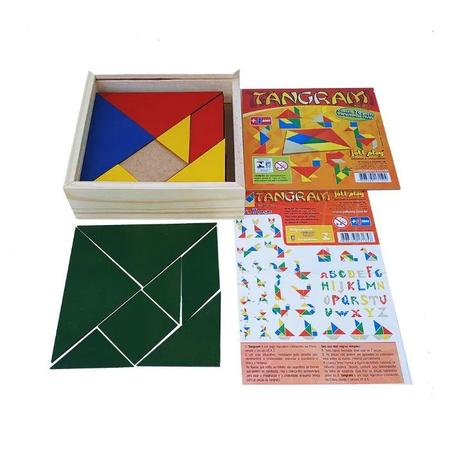 Conjunto com 5 Jogos Educativos Em Madeira Pedagógicos Brinquedo Jottplay