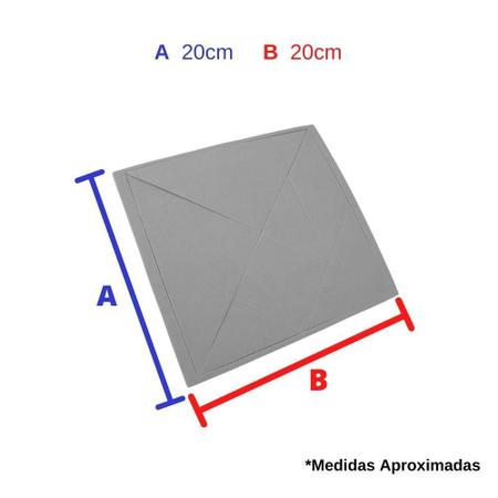 Imagem de Tangram Quadrado 20Cm X 20Cm Material Pedagógico E Didático