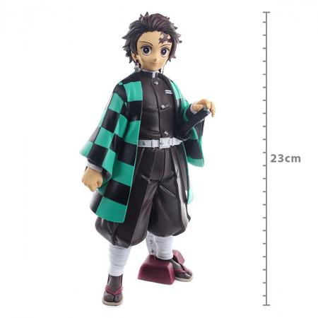 MUITO BARATO FIGURA DE TANJIRO ACTION FIGURE DA COLEÇÃO DEMON SLAYER  [KIMETSU NO YAIBA] UNBOXING 