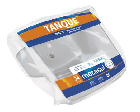 Imagem de Tanque grande 24l branco metasul