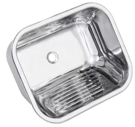 Imagem de Tanque Inox 40x40 (AÇO 304) com válvula - Meganox