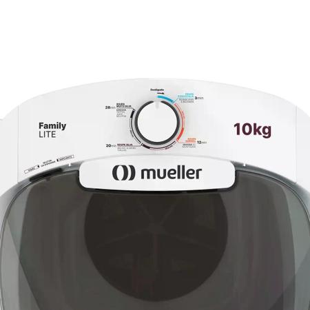Imagem de Tanquinho de Lavar Roupa Mueller Family Lite 10kg Branco 127v