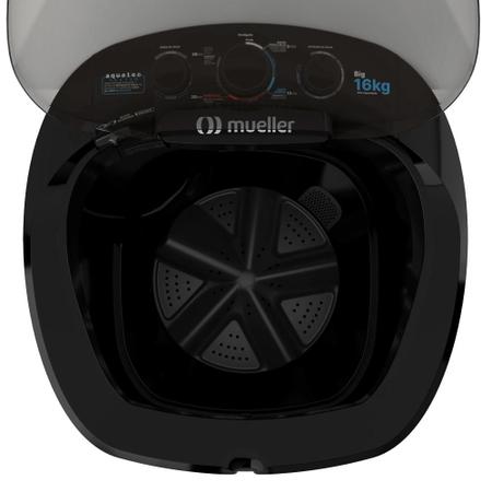 Imagem de Tanquinho/Máquina de lavar roupa Semiautomática Big com Aquatec 16kg Preta