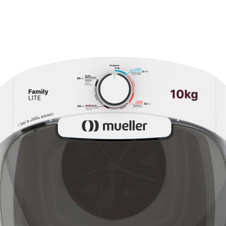 Imagem de Tanquinho/Máquina de lavar roupa Semiautomática Mueller Family Lite 10kg Branca