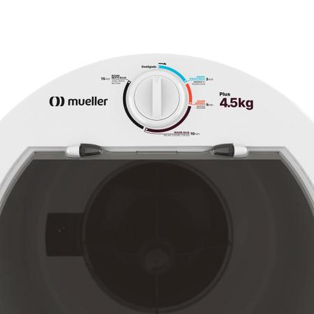 Imagem de Tanquinho/Máquina de lavar roupa Semiautomática Mueller Plus 4.5kg Branca