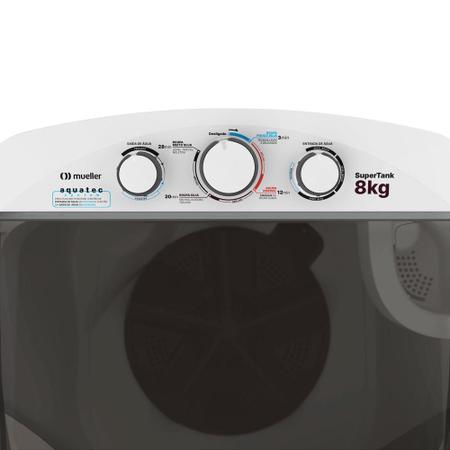 Imagem de Tanquinho/Máquina de lavar roupa Semiautomática Mueller Supertank com Aquatec 8Kg