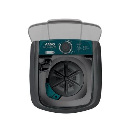 Imagem de Tanquinho/Máquina de Lavar Roupas Semi-automática 10kg Arno, Lavete Eco 10+ ML81, Cinza/Verde