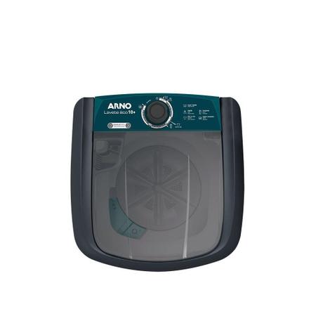 Imagem de Tanquinho/Máquina de Lavar Roupas Semi-automática 10kg Arno, Lavete Eco 10+ ML81, Cinza/Verde