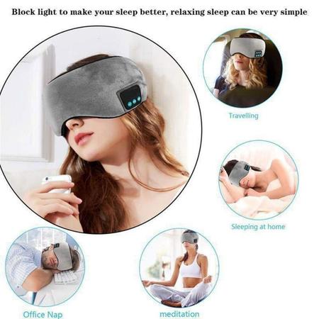 Mask Sleep - Máscara de dormir com Fone de Ouvido sem fio – Ideia Shopping