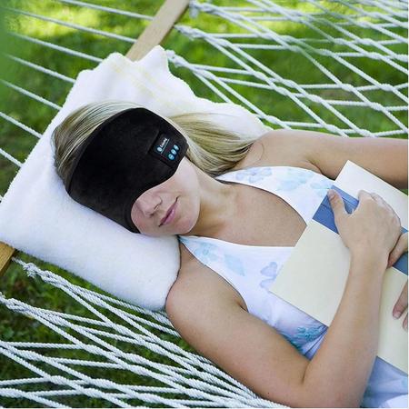 Tapa Olho Máscara De Dormir Com Fone De Ouvido Bluetooth Embutido - Enjoying  - Máscara de Dormir - Magazine Luiza