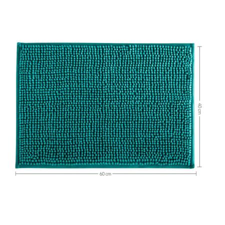 Imagem de Tapete algodao dallas banheiro corttex 40x60 verde escuro