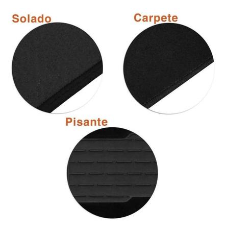 Tapete Automotivo Carro Carpete Logo Bordado Cruze 2011 A 2016 - Ecotap Imagem de Tapete Automotivo Carro Carpete Logo Bordado Cruze 2011 A 2016
