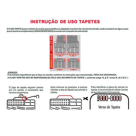 Imagem de Tapete B Tunel Central Borracha Universal Veracruz 2009 2010