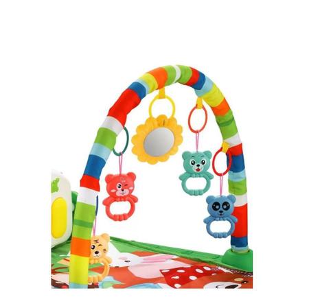 Tapete de Atividades Musical Bebê Infantil Piano Removível Arco Com  Brinquedos Baby Tudo Etitoys - Baby&Kids