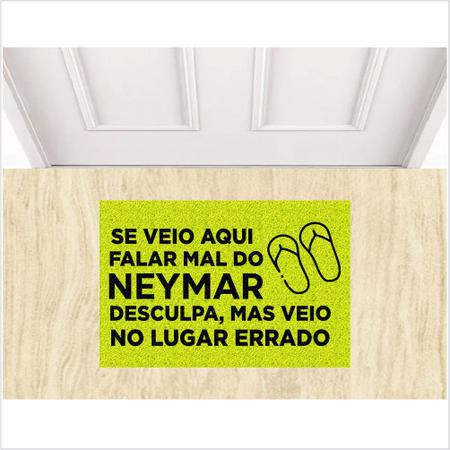 Imagem de Tapete capacho se veio aqui falar mal do neymar.