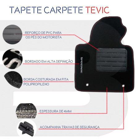 Imagem de Tapete Carpete Tevic Fiat Doblo Adventure 2013 14 15