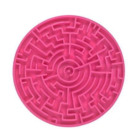 Imagem de Tapete Comedouro Labirinto Pink M - Pet Games