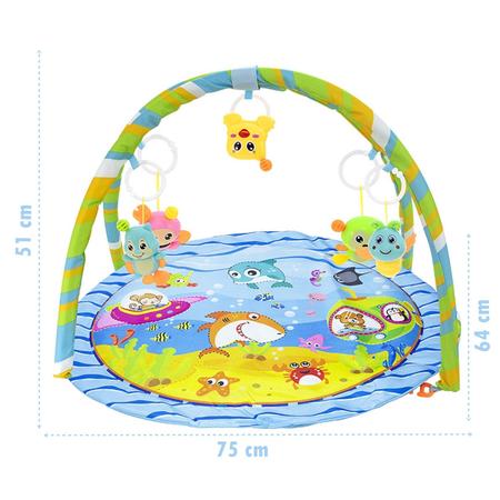 Tapete De Atividades Baby Com Arco - Art Baby - Art Brink Imagem de Tapete De Atividades Baby Com Arco - Art Baby