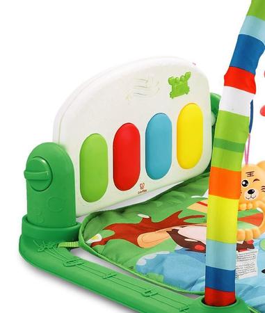 Imagem de Tapete de Atividades Multifuncional com Piano Musical Circo Verde  Color Baby