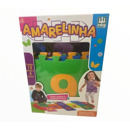 Jogo Amarelinha com 14 Peças - Nig Brinquedos - Alves Baby