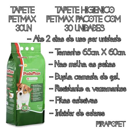 Imagem de Tapete Higienico Pet Max Expet 65x60 - Pacote com 30 Un
