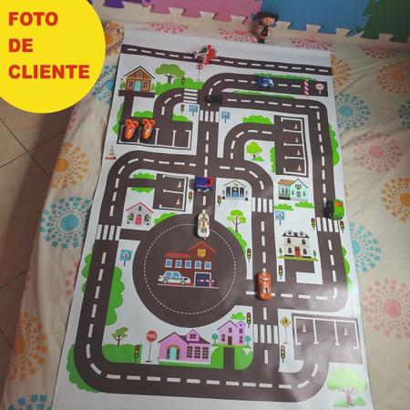 Pista de carrinho ilustrativo Br61 1,20 metros