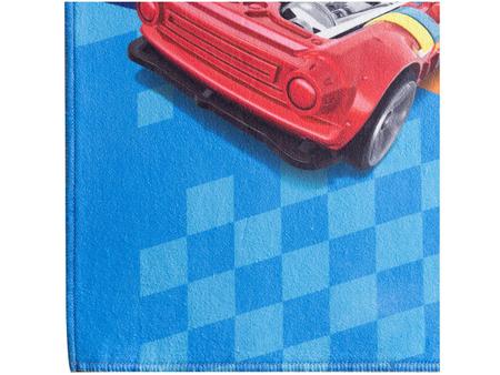 Imagem de Tapete Infantil Hot Wheels Retangular Joy Mattel