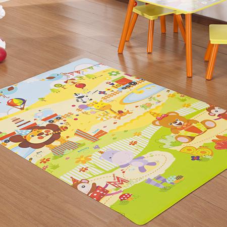 Imagem de Tapete Infantil Moderno 100cmx140cm Niazitex Amarelo