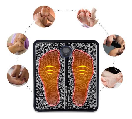 Imagem de Tapete Massageador Eletrico De Pes Perna Massagem Reflexogia