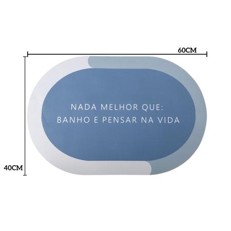 Tapete para Banheiro Ultra Absorvente Moderno Emborrachado - Petrin Imagem de Tapete para Banheiro Ultra Absorvente Moderno Emborrachado
