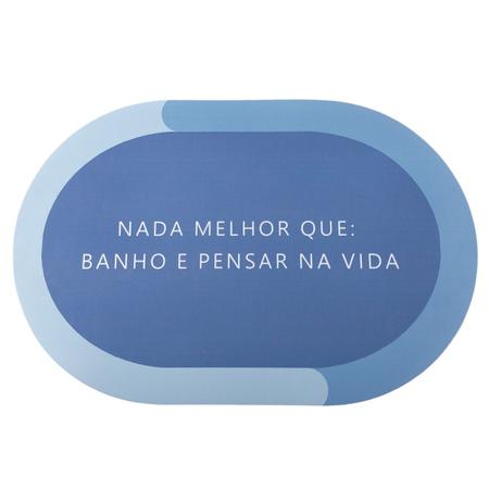 Tapete para Banheiro Ultra Absorvente Moderno Emborrachado - Petrin Imagem de Tapete para Banheiro Ultra Absorvente Moderno Emborrachado