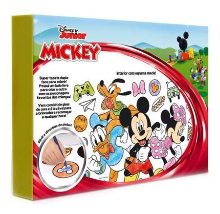 Imagem de Tapete Para Pintar Giz De Cera Lavável Mickey Disney Toyster