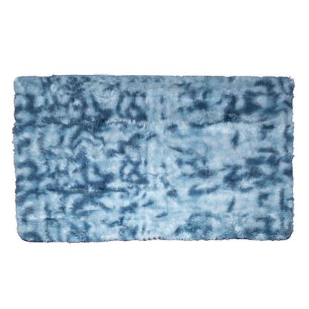 Imagem de Tapete para Sala Prizi Felpudo Tie Dyed - Azul - 240x200 cm