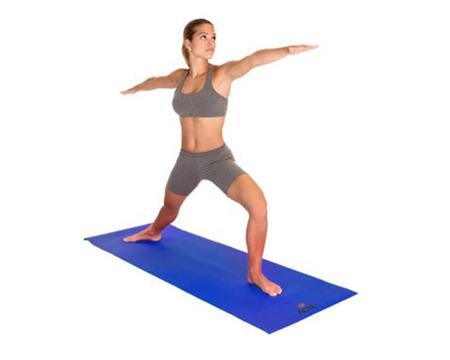 Imagem de Tapete para Yoga Acte T11 Texturizado Mat Azul
