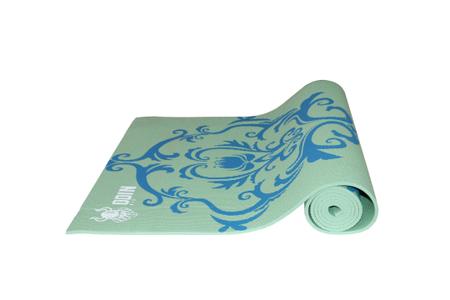 Imagem de Tapete para Yoga Estampado Colchonete Pilates PVC Odin Fit