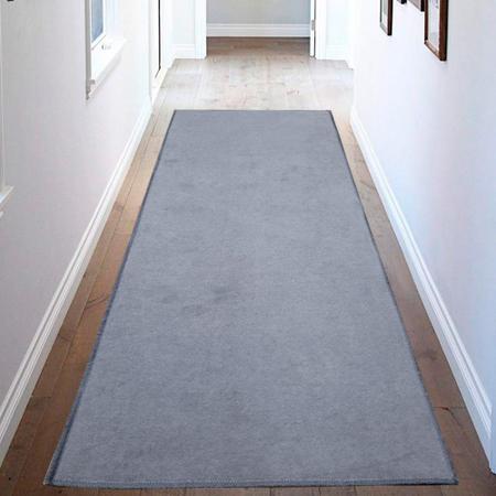 Imagem de Tapete passadeira carpete cz01- 3 metros cinza