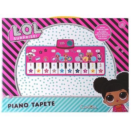 Piano Musical Infantil Lol Surprise Com Luz - Candide 9818 - Fabrica da  Alegria