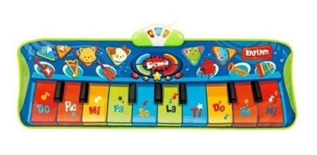 Imagem de Tapete Piano Musical Infantil Pés Educativo Teclado Musical