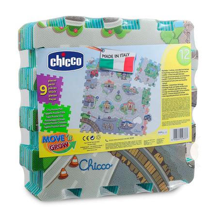 Tapete Montável Puzzle Quebra-Cabeça Cidade 93cmx93cm Chicco em