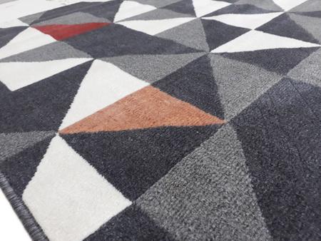 Imagem de Tapete sala geometrico veludo antiderrapante norway 06 2,50 x 2,00