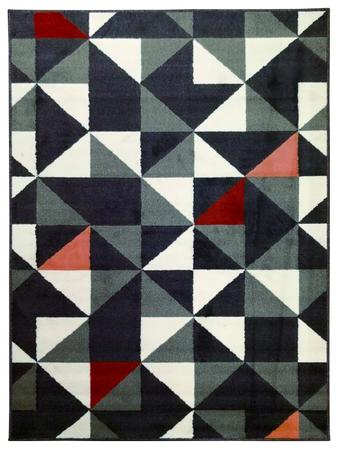 Imagem de Tapete sala geometrico veludo antiderrapante norway 06 2,50 x 2,00