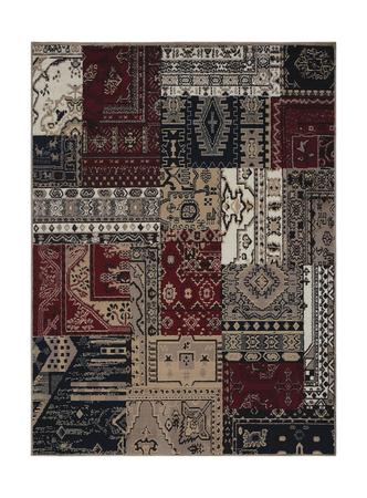 Imagem de Tapete Sala Renaissance Aveiro Taupe 150X200 Cm Patchwork