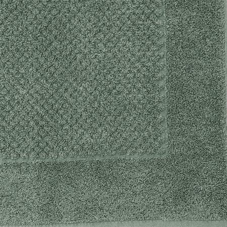 Imagem de Tapete Toalha de Banheiro Absorvente Felpudo Para Piso Luxor Verde Claro 48x80cm