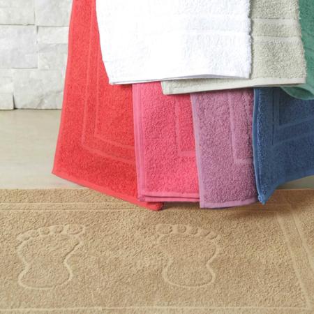 Imagem de Tapete toalha piso banheiro kit 05 unidades