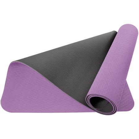 Imagem de Tapete Yoga para Yoga e Pilates Mat Master ACTE T137-RX Roxo