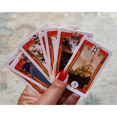 Baralho Tarô Cigana da Sorte Marselha Lenormand 36 cartas - neilomar -  Baralho - Magazine Luiza