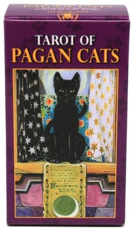 Imagem de Tarot Of Pagan Cats Deck Edição de Bolso Tarô de Gatos Pagãos Baralho de Cartas de Oráculo